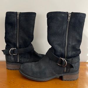 Black UGG Silva Boots
